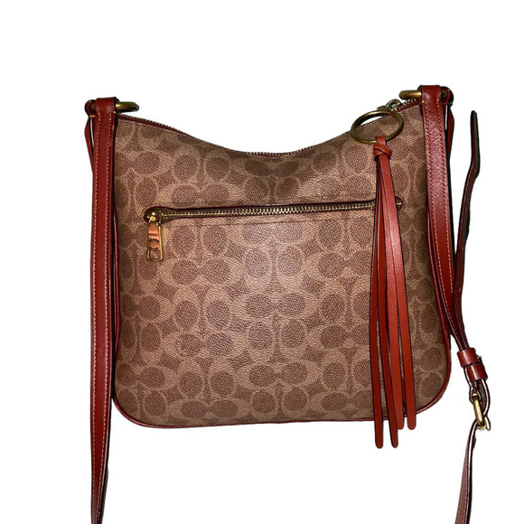 COACH Chaise Crossbody In Signature Canvas #38579 - Picture 2 of 16